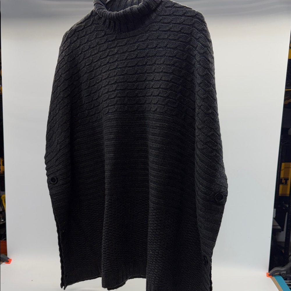 H&M women’s  Charcoal Turtleneck Sweater